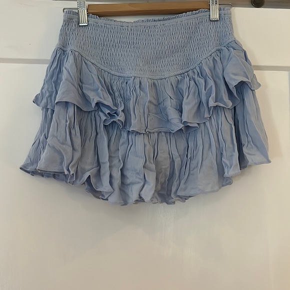 Rock n Rags blue ruffle skirt - Picture 1 of 1